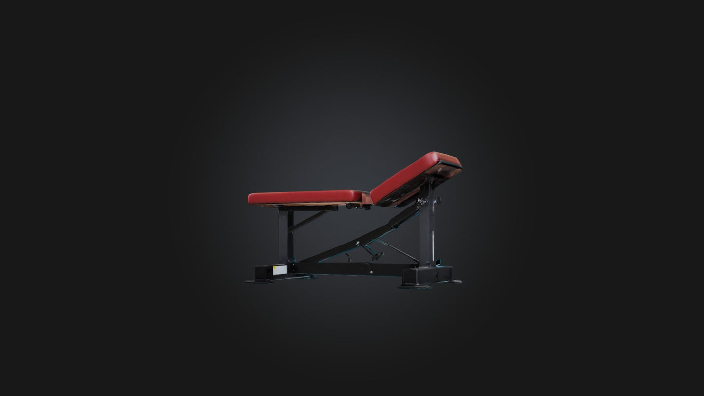 3D model Adjustable Bench VR / AR / low-poly