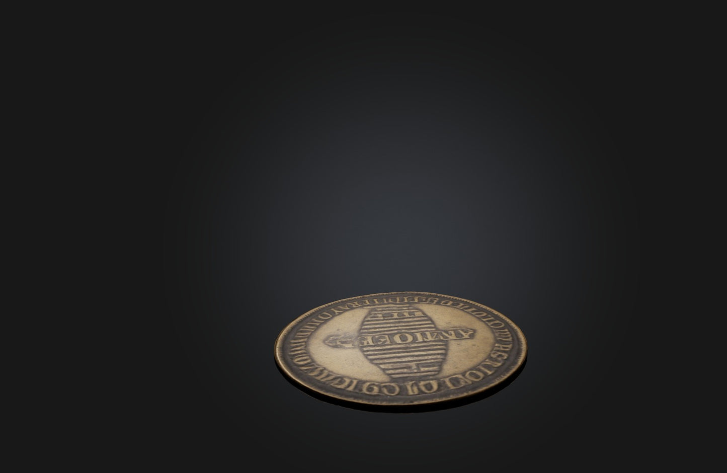 3D model Antique Coin Collection VR / AR / low-poly
