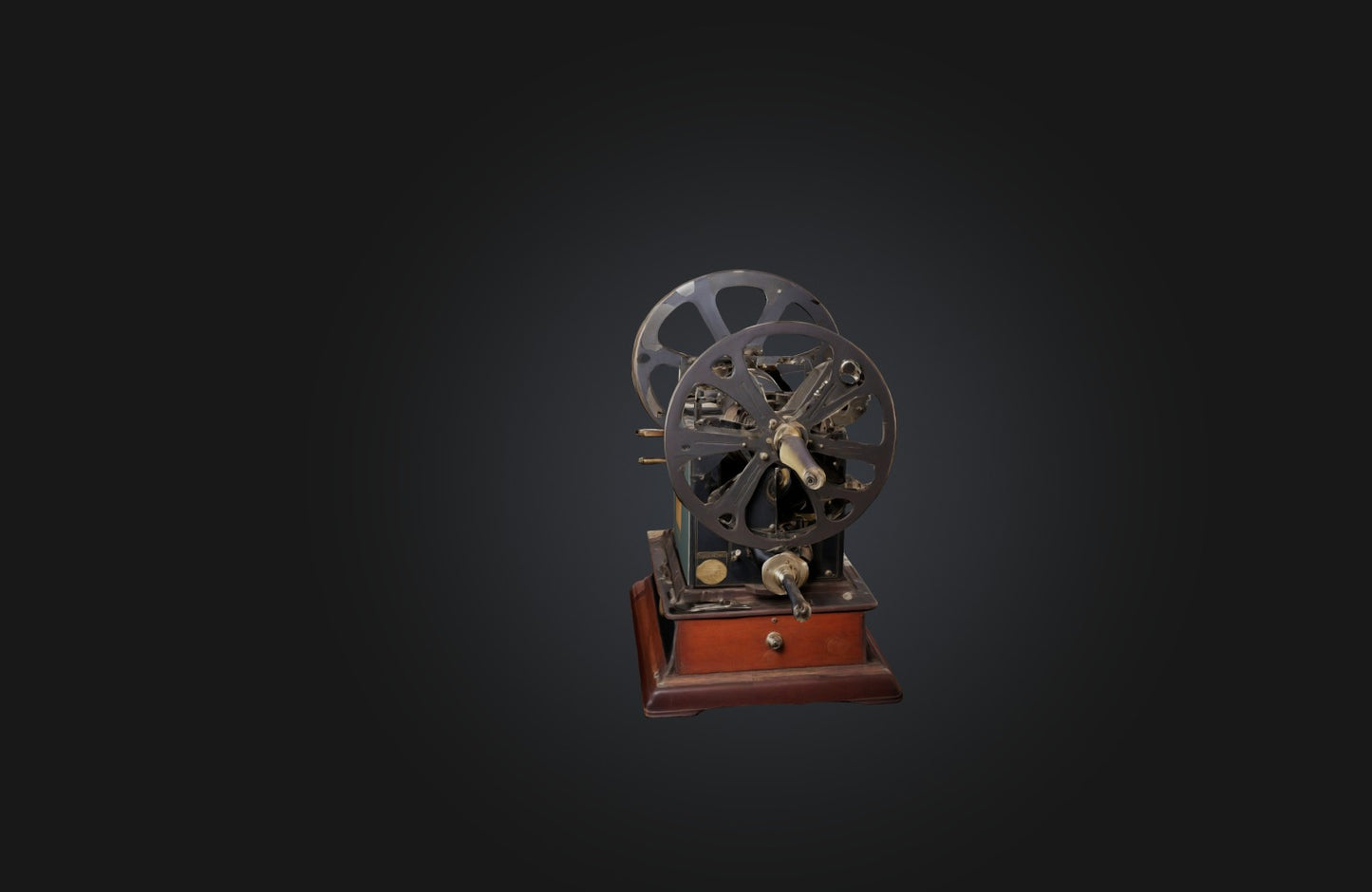 3D model Antique Film Projector VR / AR / low-poly