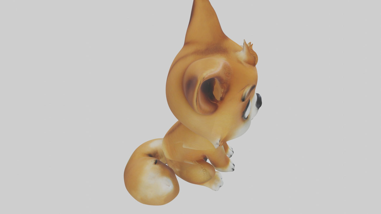 3D model Babydingo Model 1 VR / AR / low-poly