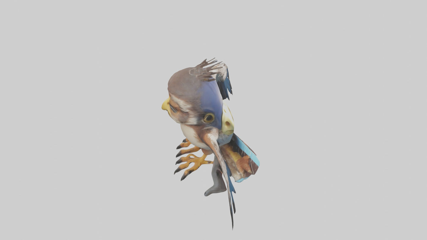 3D model Babyhawk Model 1 VR / AR / low-poly