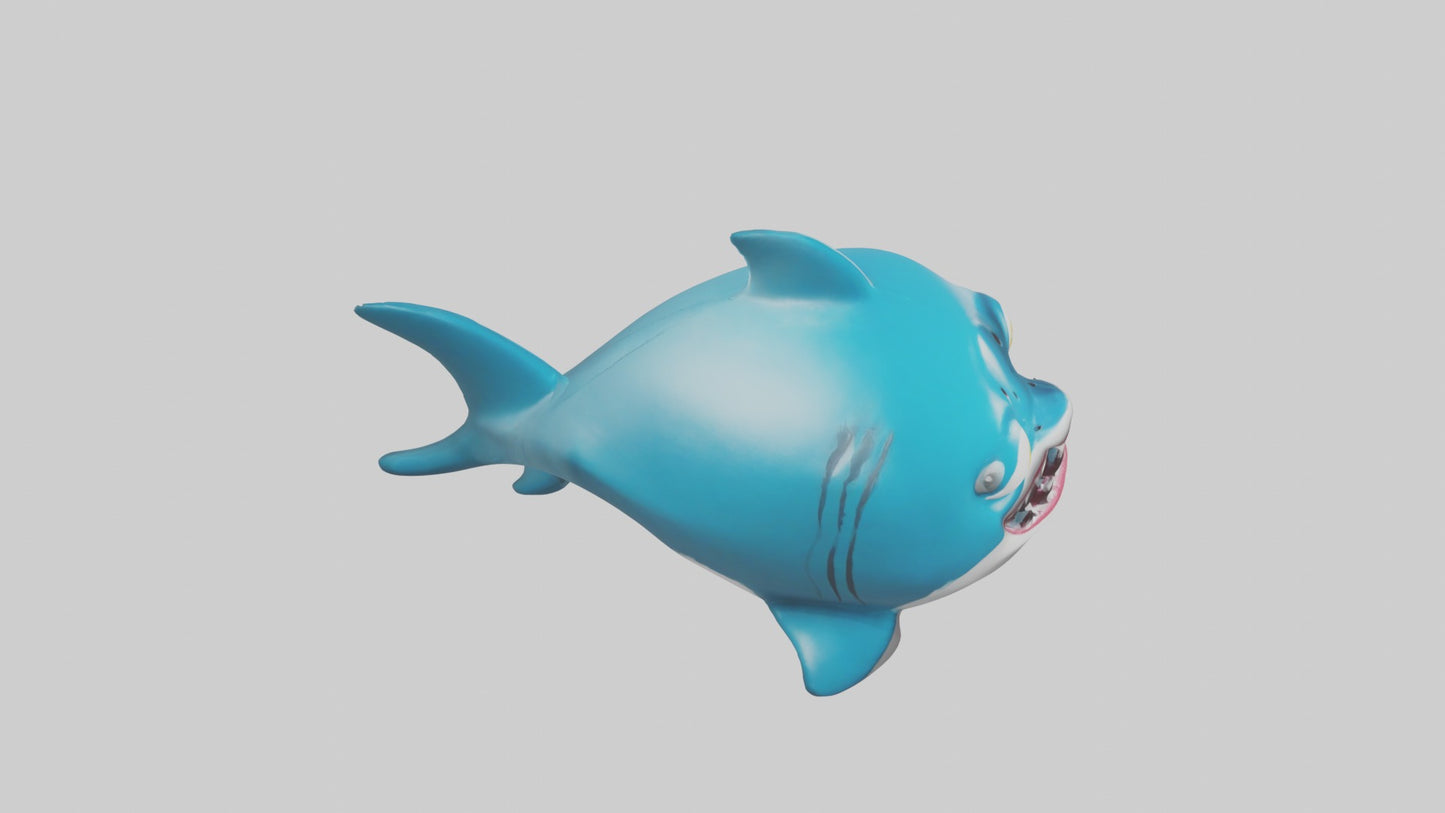 3D model Babyshark Model 1 VR / AR / low-poly