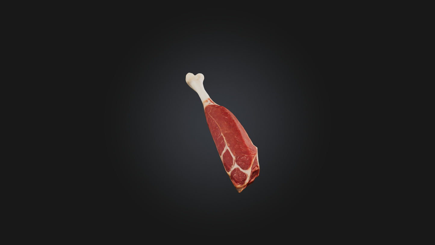 3D model Beef Shank Model VR / AR / low-poly