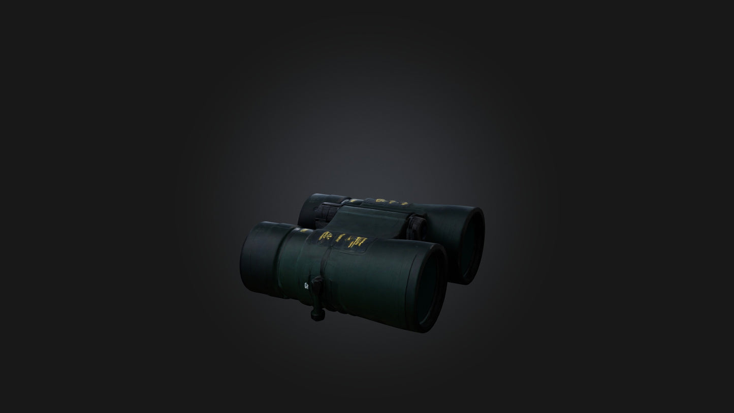 3D model Binoculars VR / AR / low-poly