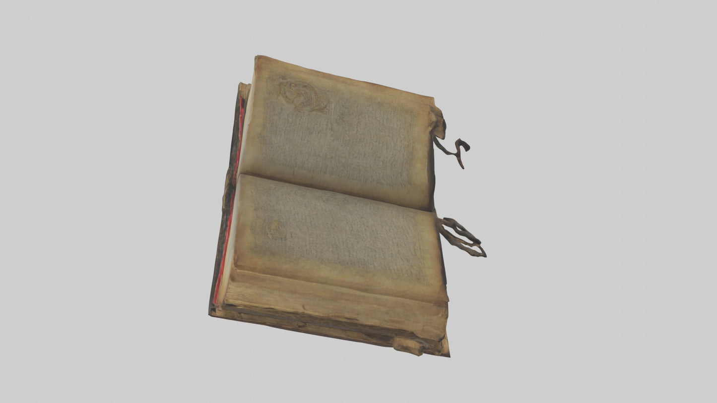 3D model Bookoffate Model 1 VR / AR / low-poly