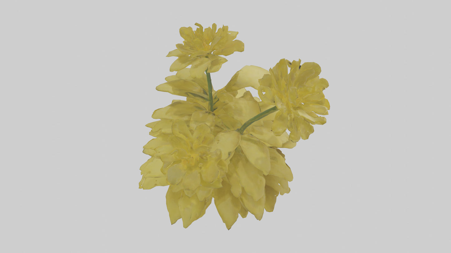 3D model Buttercup model VR / AR / low-poly