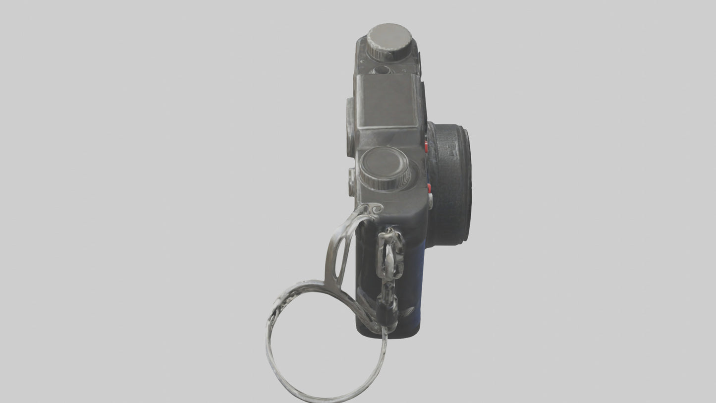 3D model Camera keychain model VR / AR / low-poly