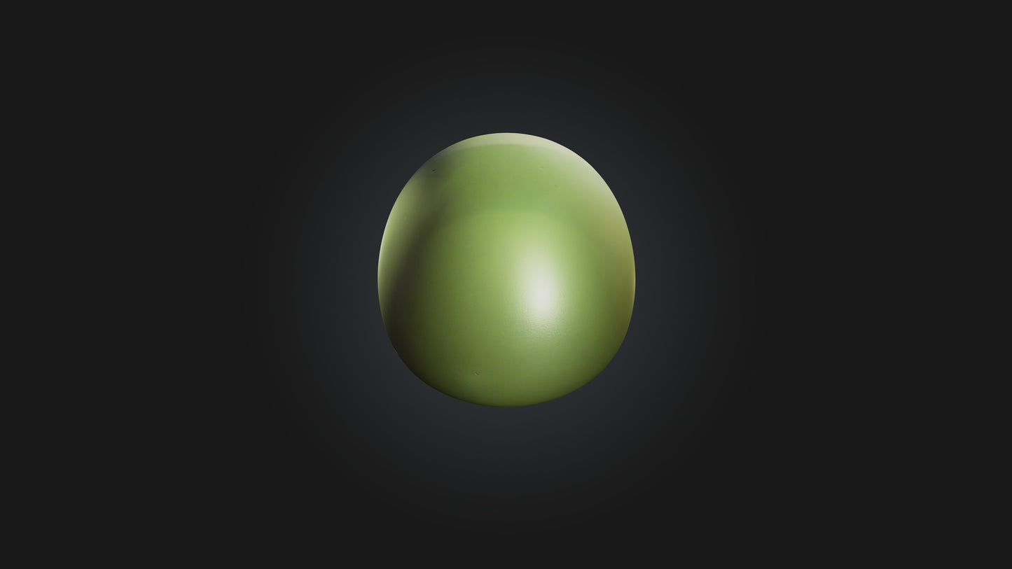 Cartoon Alien Egg 3D model