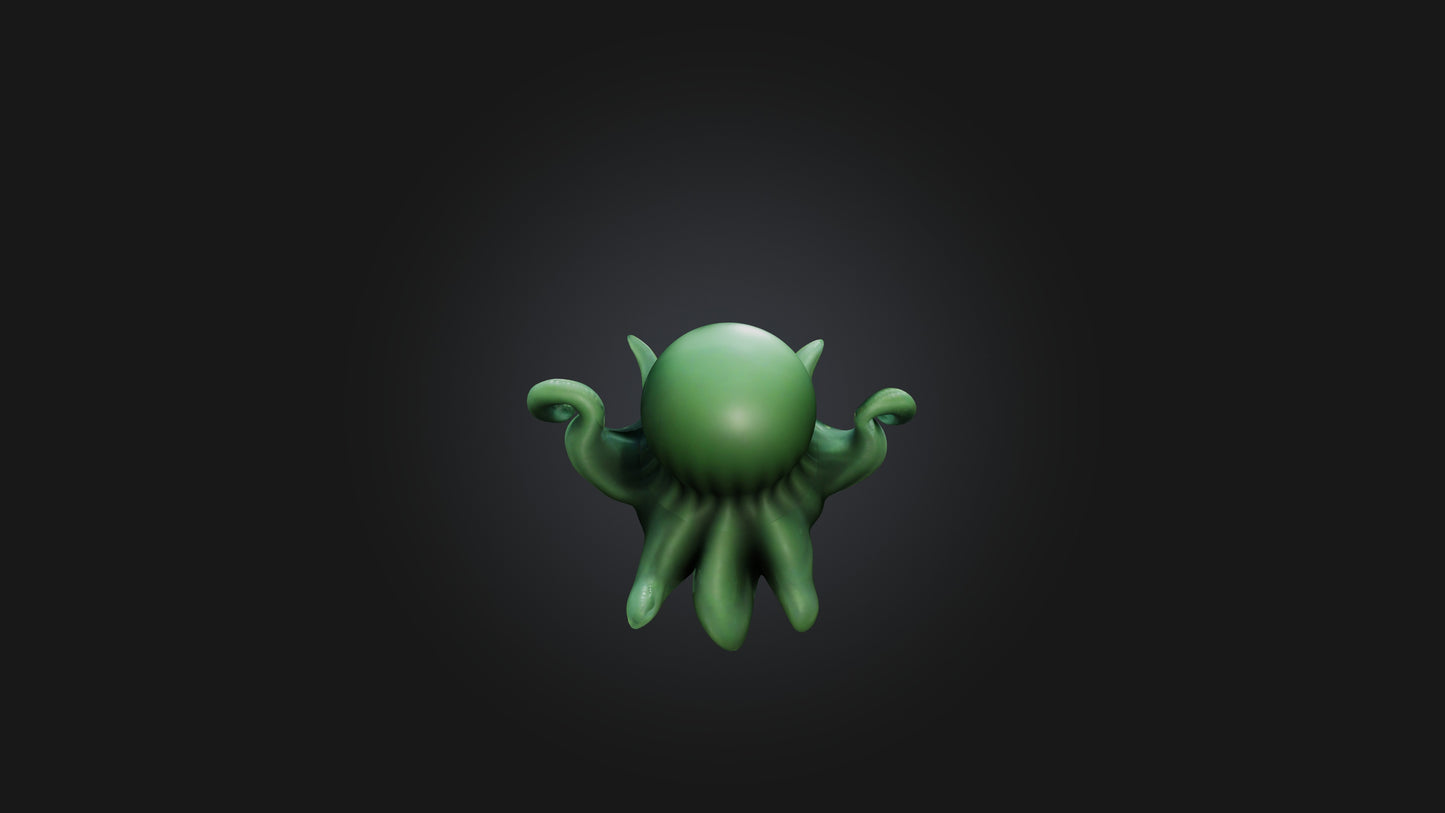 Cartoon Alien Tentacle 3D model