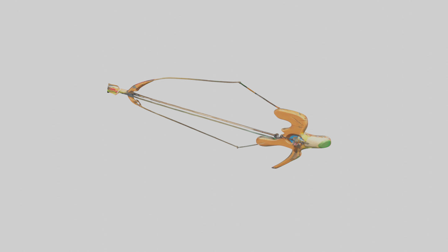 Cartoon Archery Bow model 3D model