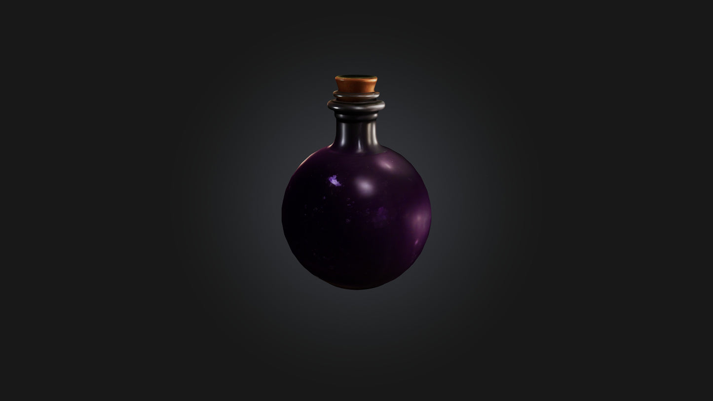 Cartoon Magic Potion 3D model