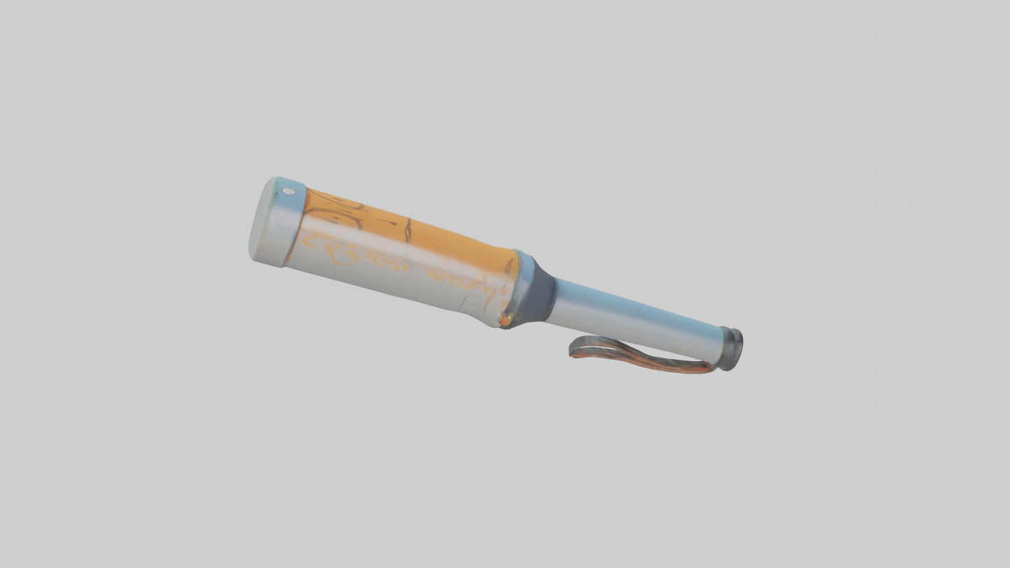 Cartoon Relay Baton model 3D model