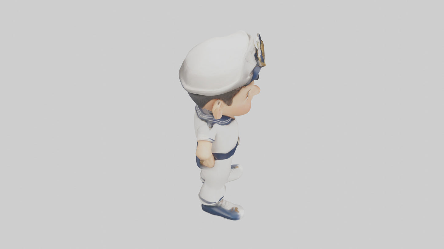 Cartoon Sailor model 3D model