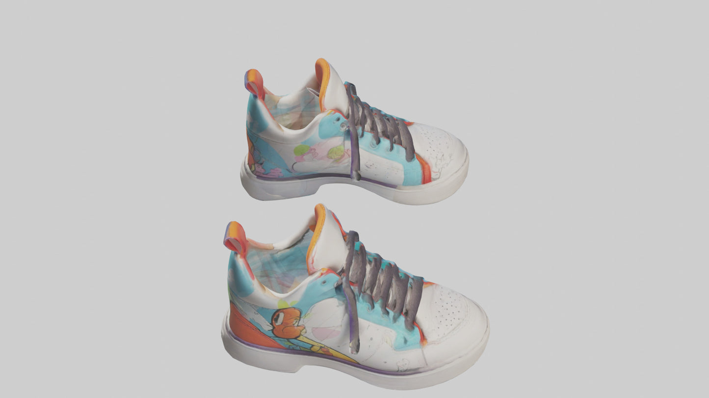 Cartoon Sneakers model 3D model