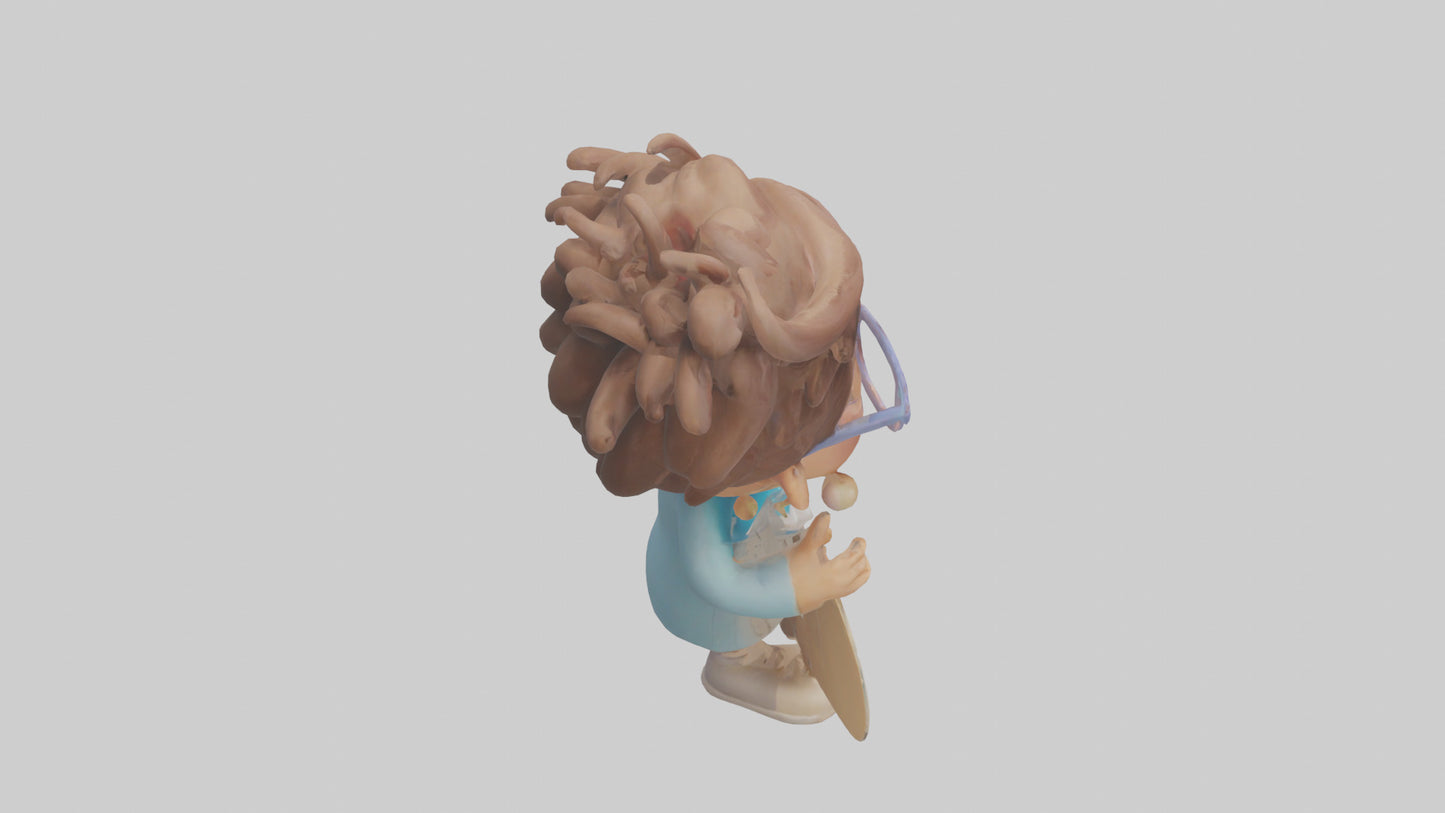 Cartoon Speech Therapist model 3D model