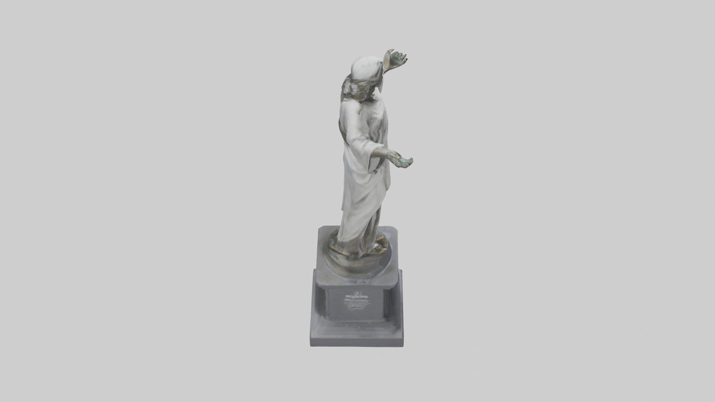 Charity Statue model 3D model