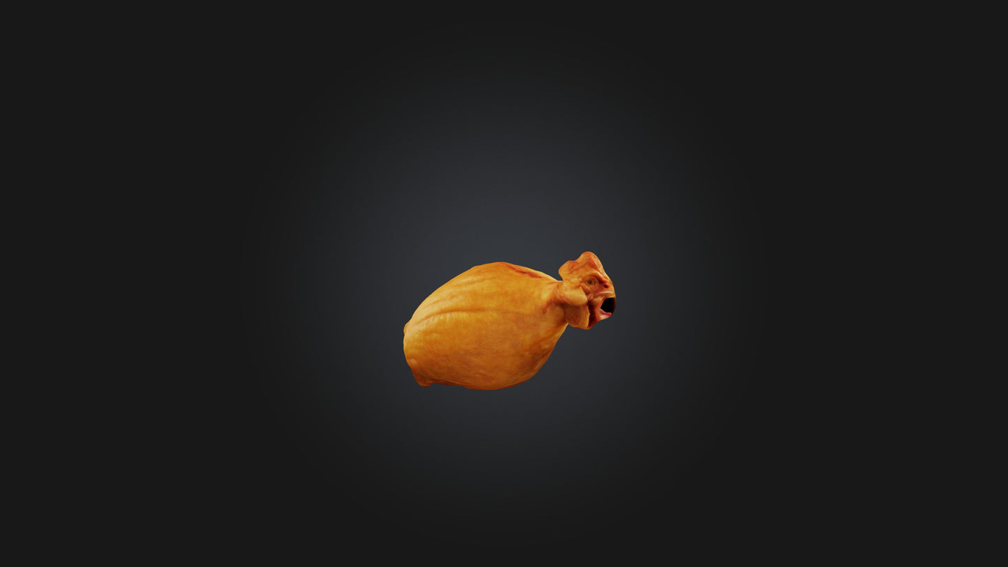 3D model Chicken Wing Model VR / AR / low-poly