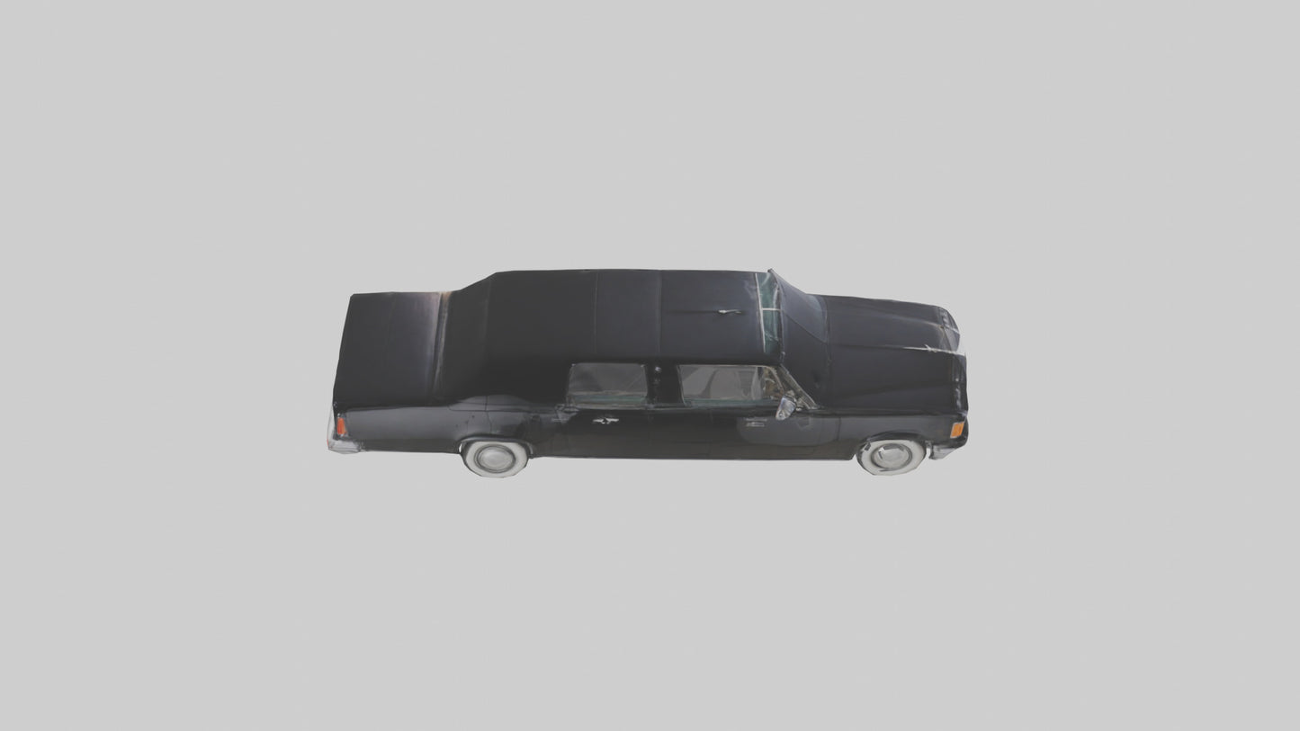 Classic Limousine model 3D model
