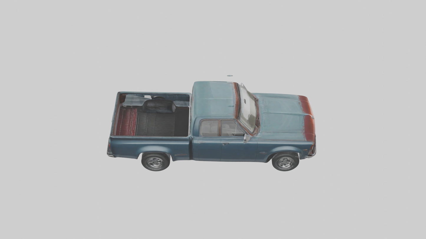 3D model Classic Pickup with Modern Features model VR / AR / low-poly