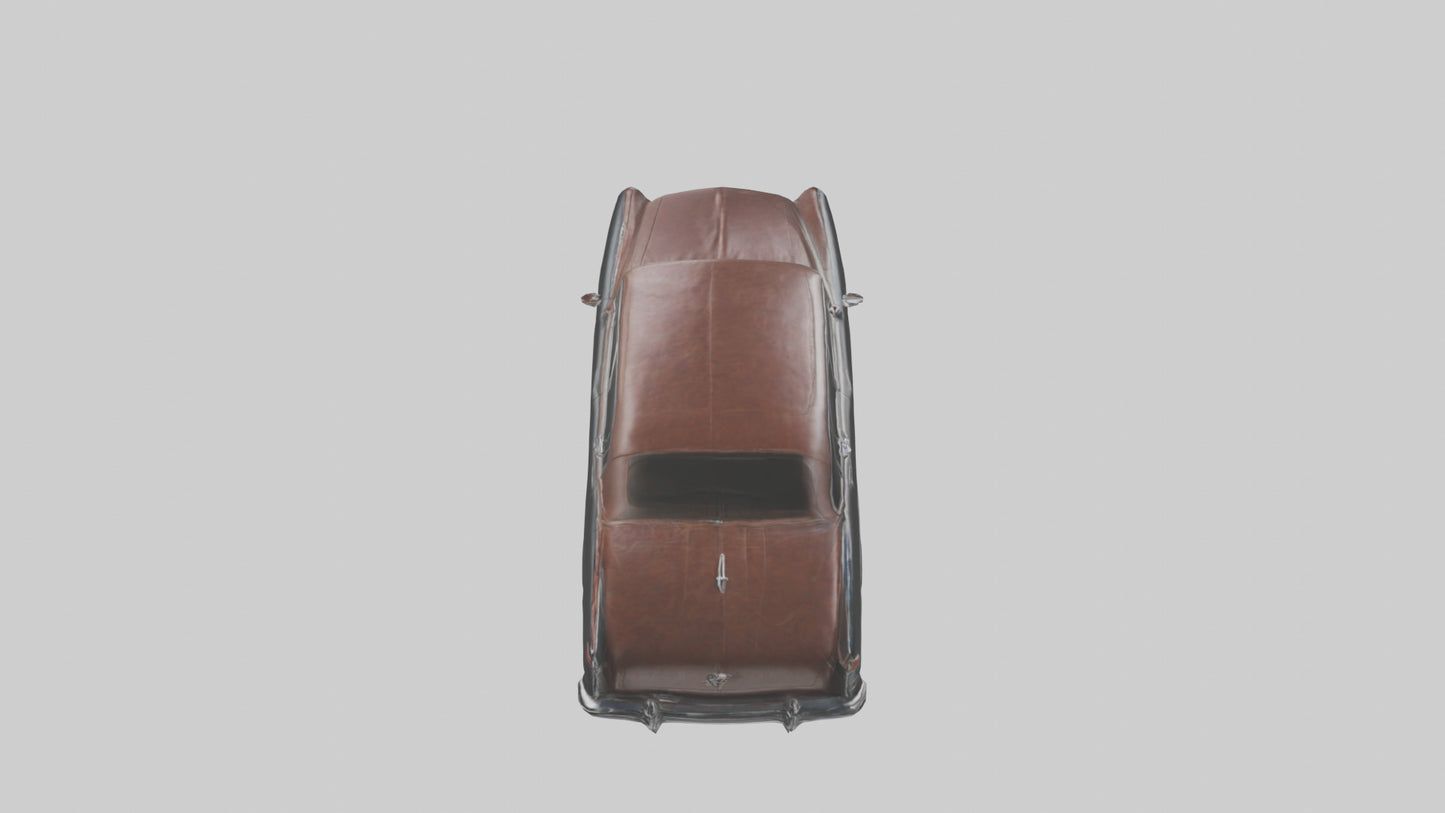 3D model Classic Sedan with Leather Interior model VR / AR / low-poly
