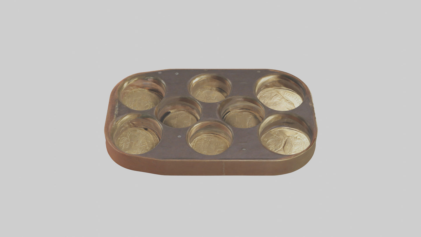 3D model Coin Holder model VR / AR / low-poly