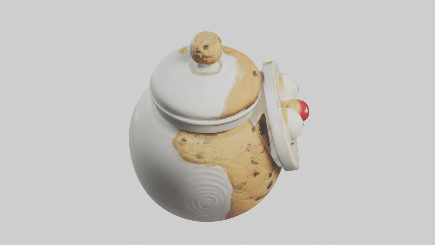 Cookie jar model 3D model