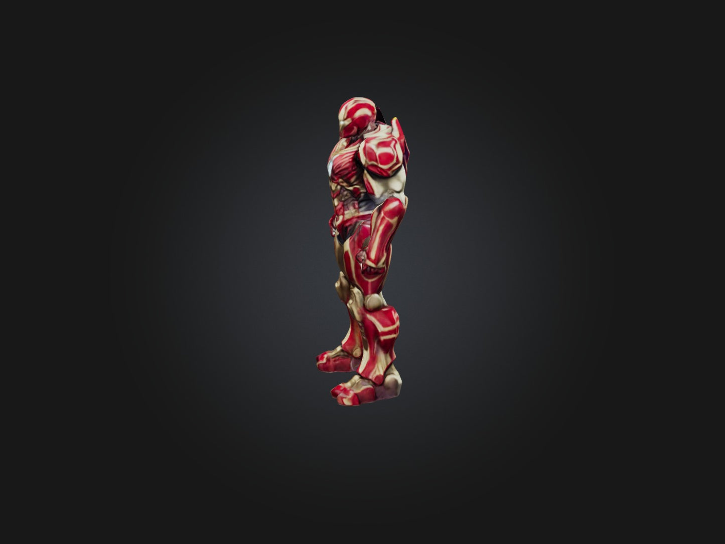 3D model COOL IRONMAN MODEL VR / AR / low-poly