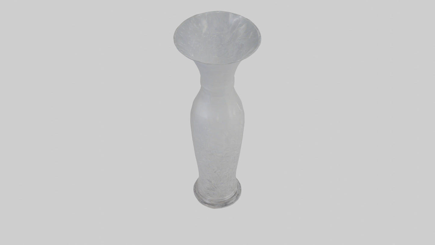 3D model Crystal vase model VR / AR / low-poly