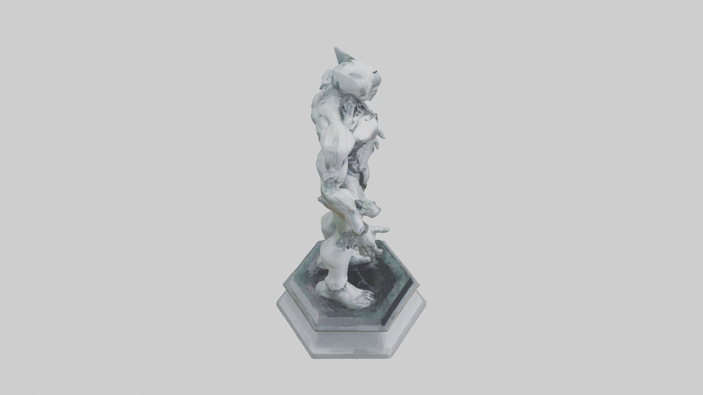 3D model Digital Giant statue model VR / AR / low-poly