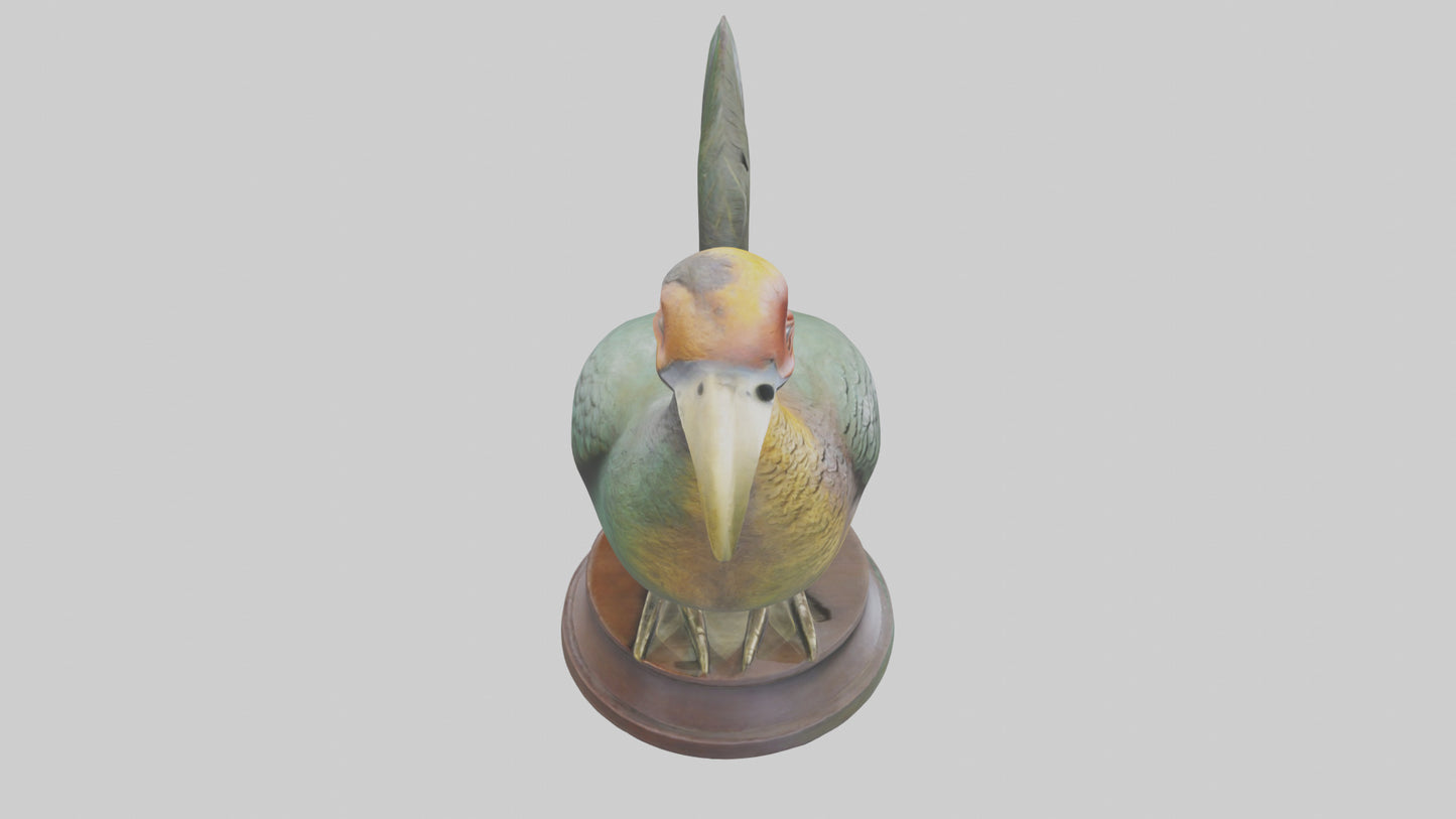 Dodo bird statue model 3D model
