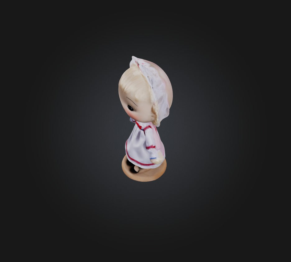 3D model doll toy VR / AR / low-poly