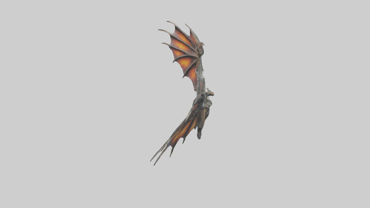 Dragon Wing Shield model 3D model