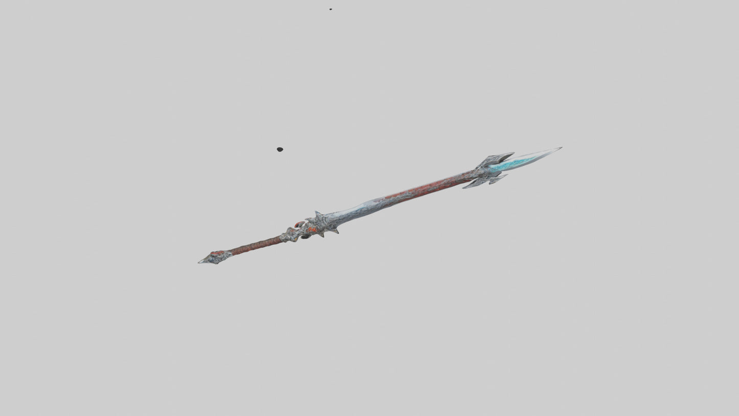 Dragonfire Sword model 3D model