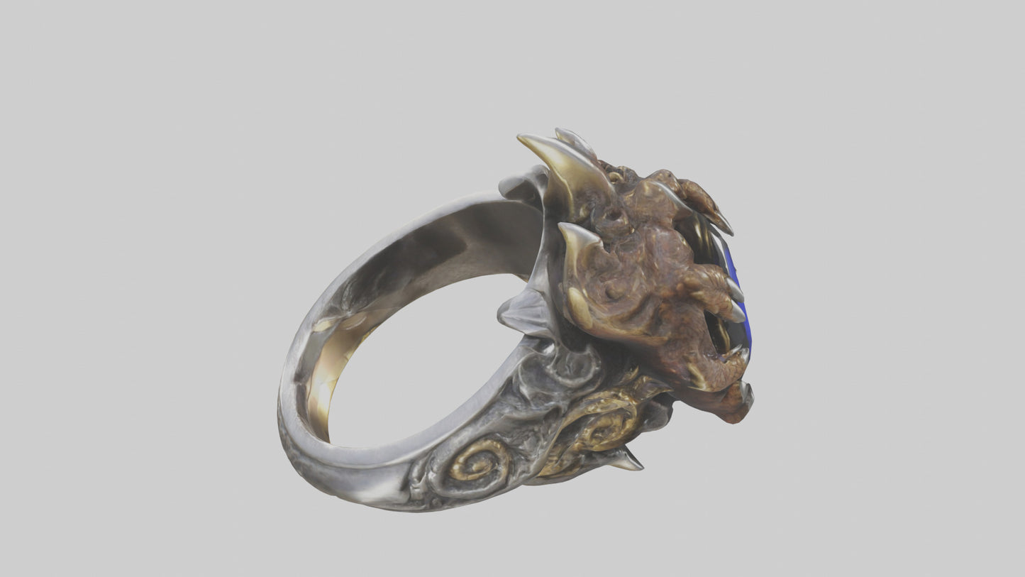 Dragons Claw Ring model 3D model