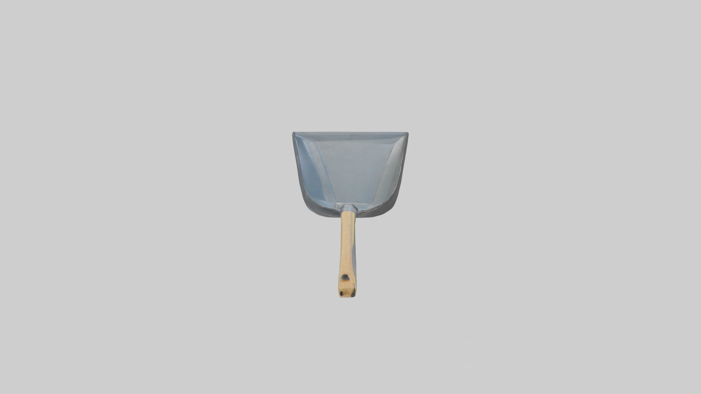 Dustpan model 3D model