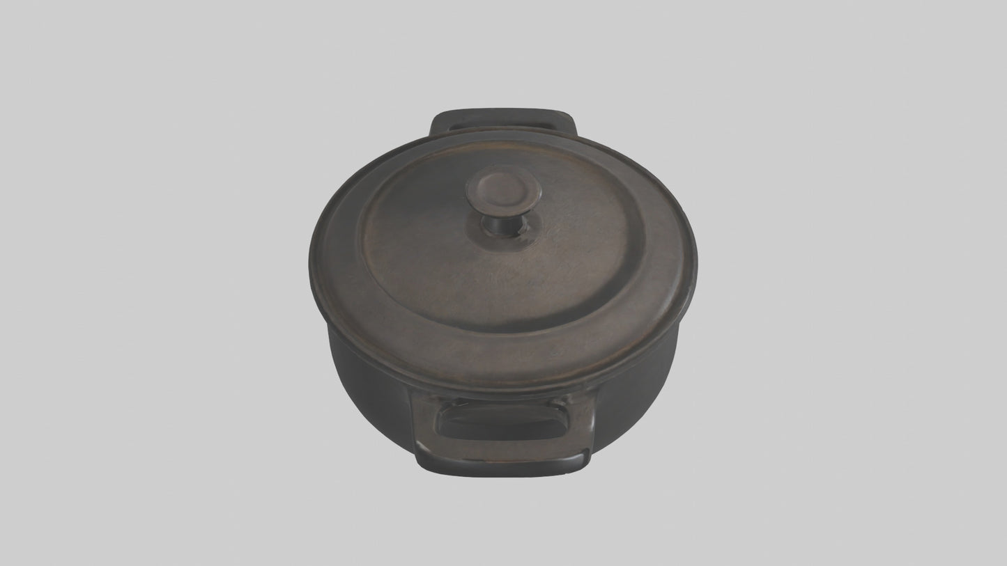 Dutch oven model 3D model