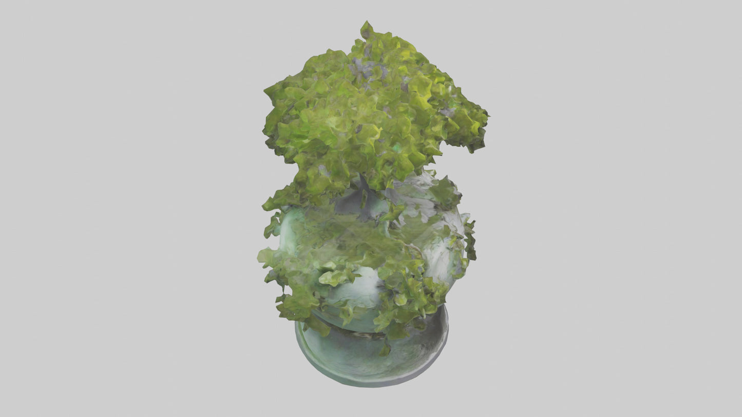 Ecological Rebirth Statue model 3D model