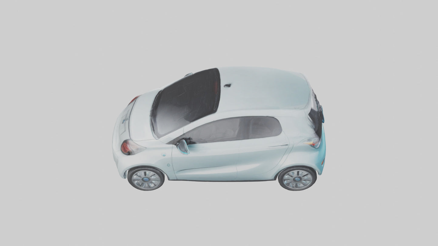 Electric City Car model 3D model