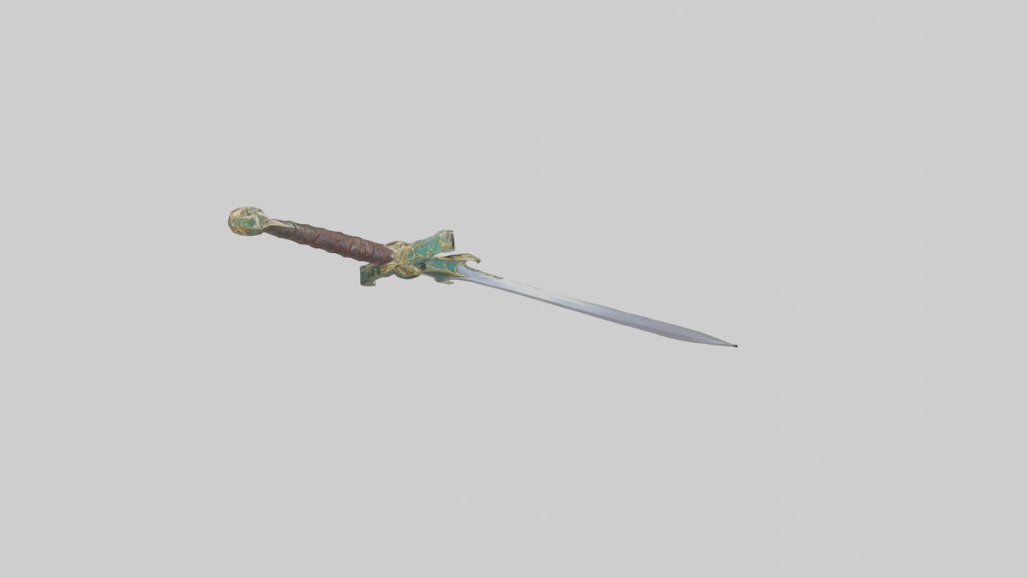 Elven Dagger model 3D model
