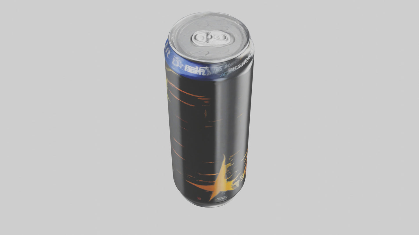 Energy Drink Can model VR / AR / low-poly
