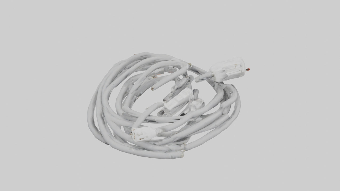 Extension cord model 3D model
