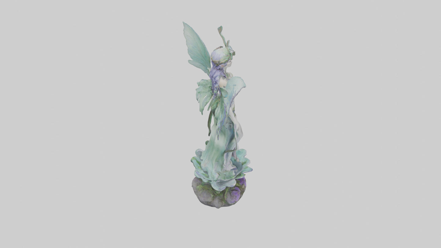 Fae Queen statue model 3D model