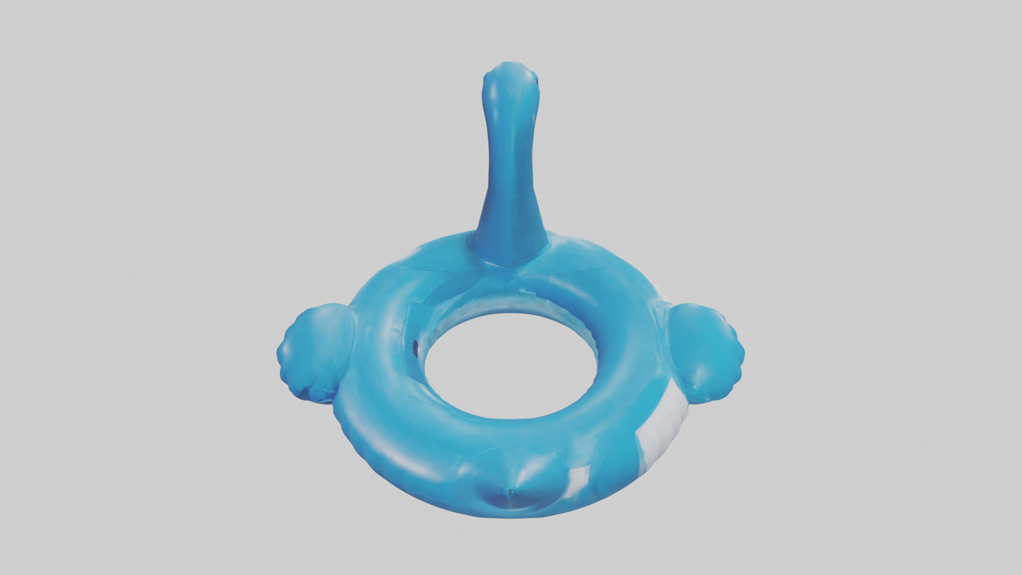 Floating Pool Toy model VR / AR / low-poly