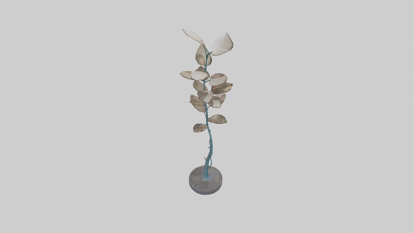 Floating Stem Sculpture model 3D model