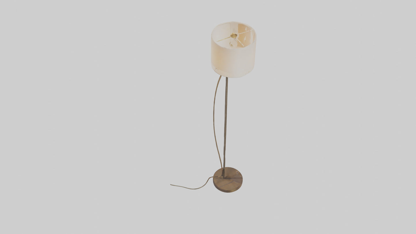 3D model Floor lamp model VR / AR / low-poly