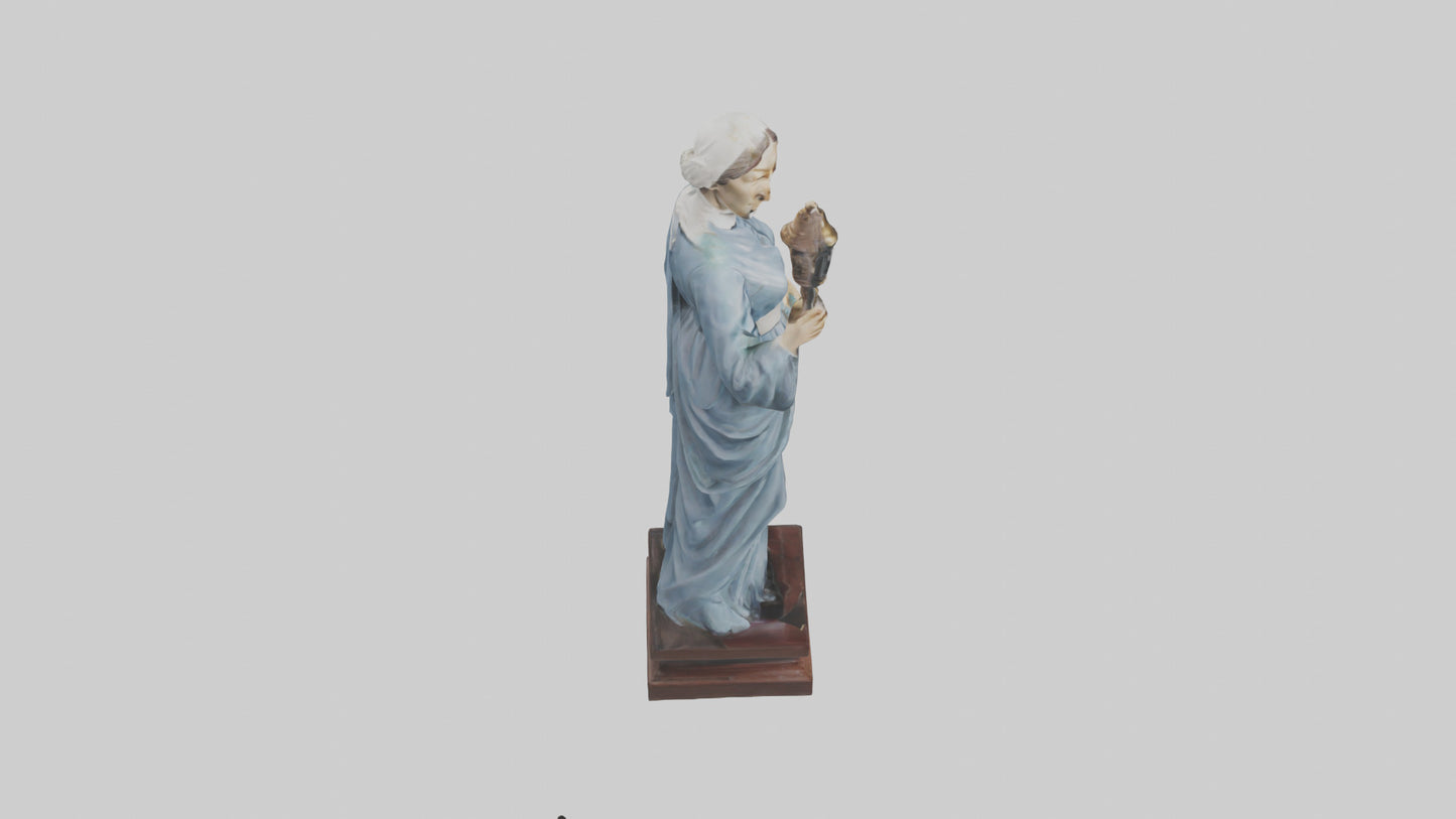 Florence Nightingale statue model 3D model