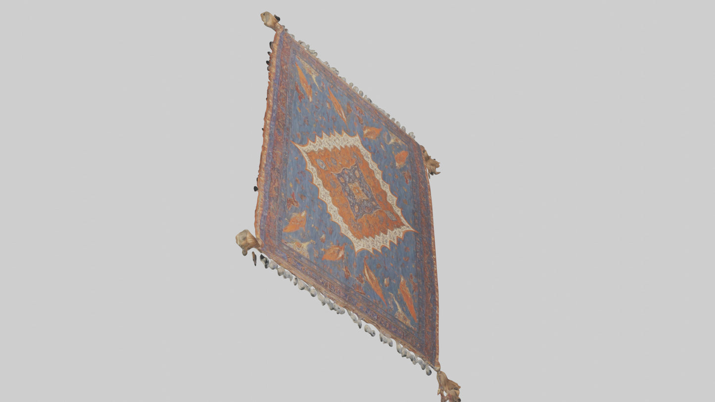 3D model Flying Carpet model VR / AR / low-poly