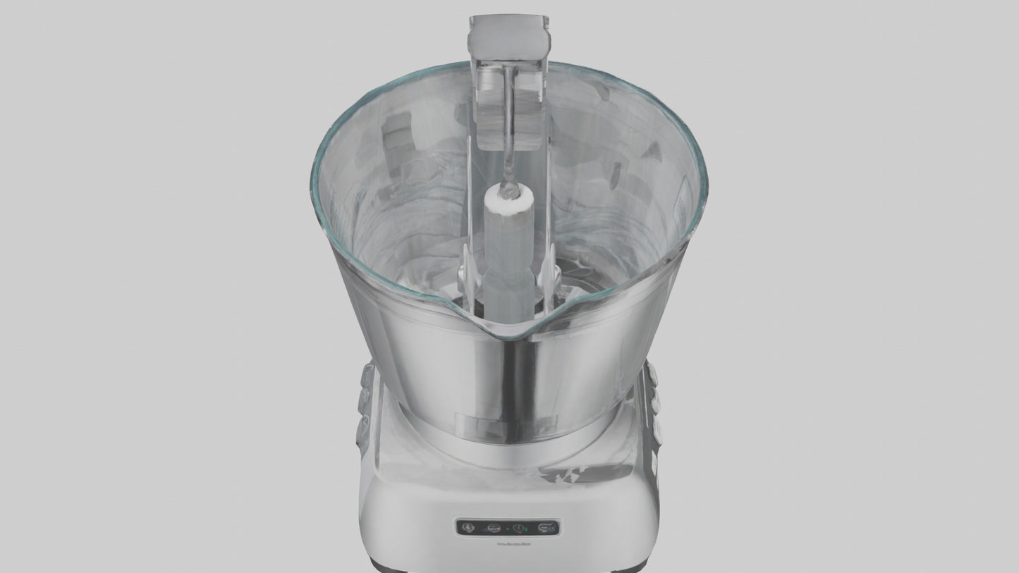 Food processor model 3D model