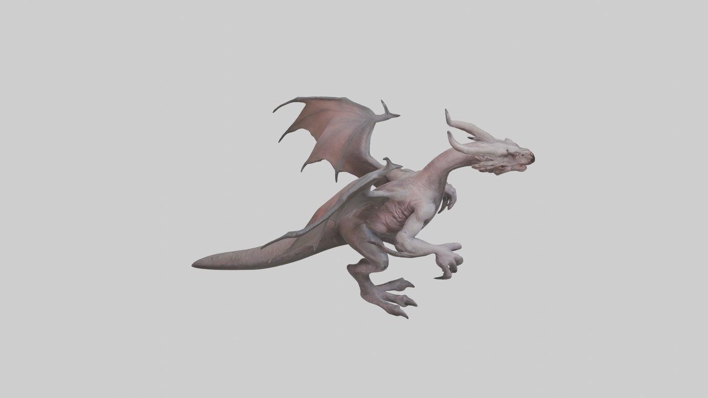 Forbidden creature model 3D model