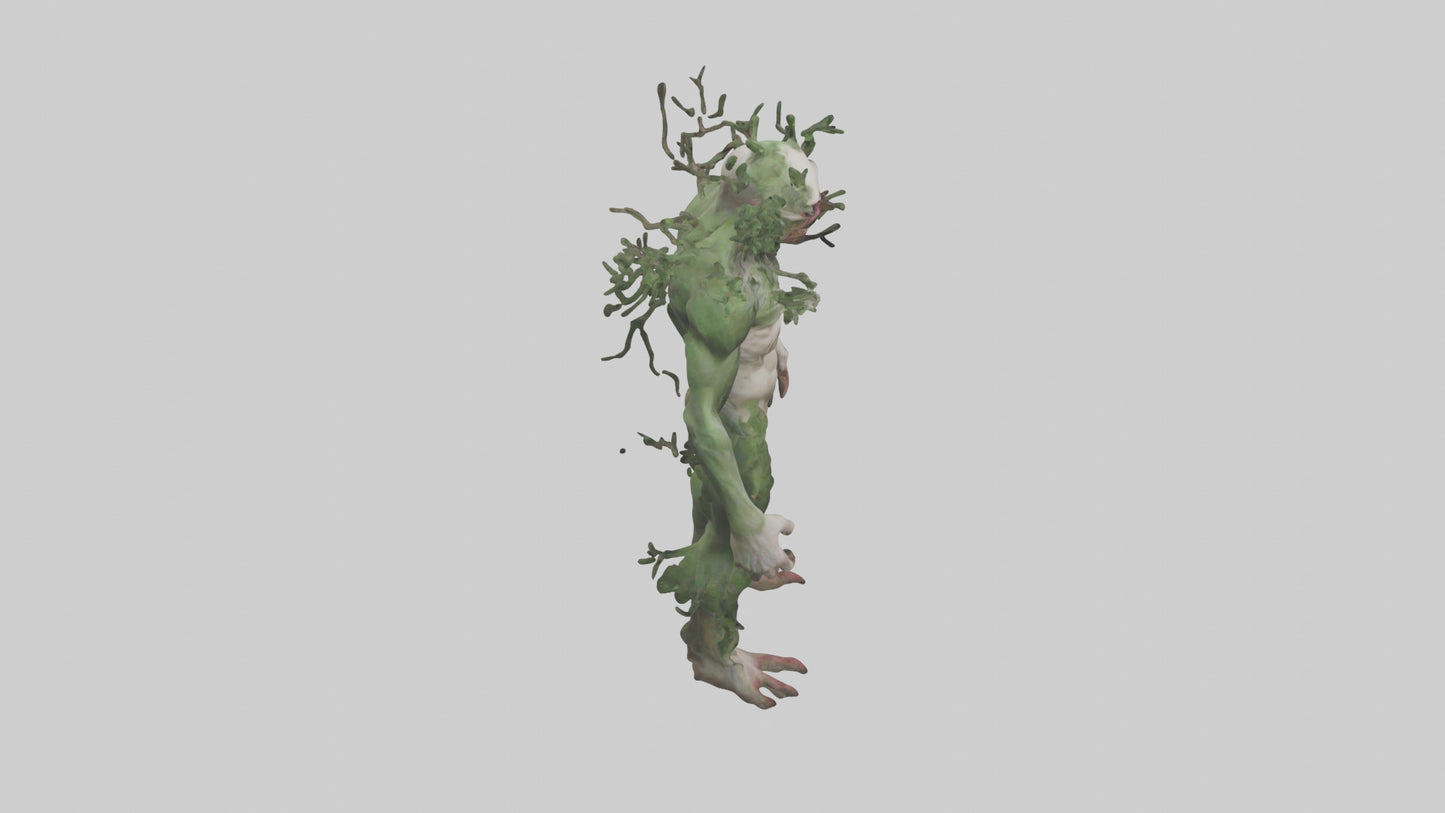 3D model Forest Mutant model VR / AR / low-poly